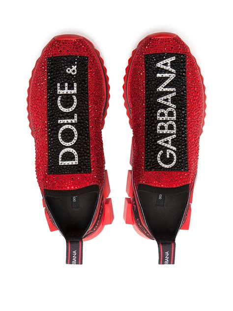 dolce and gabbana embellished sneakers.